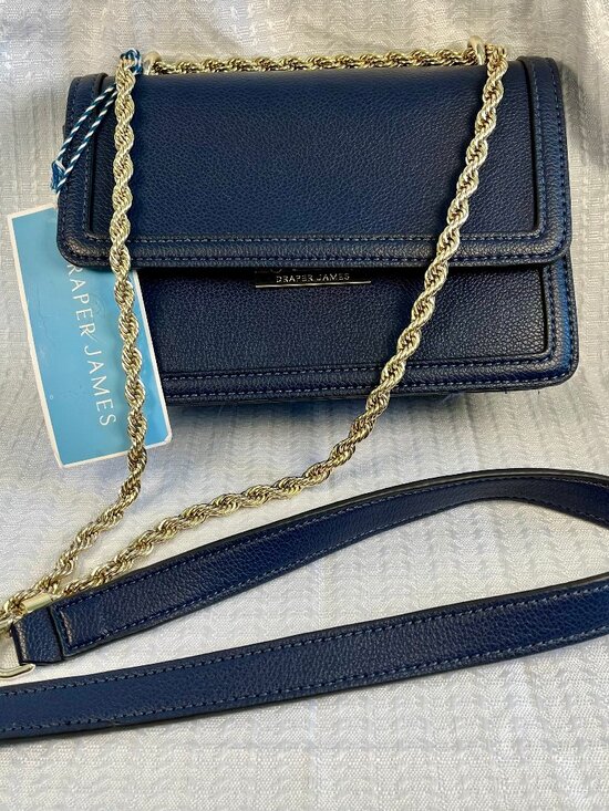 DraperJames Handbags - Draper James Lana Front Flap Rope Chain Crossbody